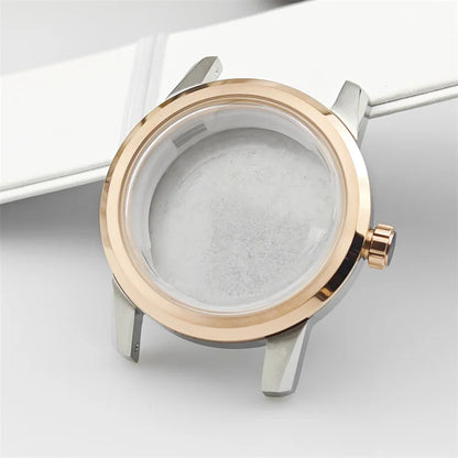 Stainless Steel Watch Case Suitable for 32.5mm Watch Dial for NH35 Movement