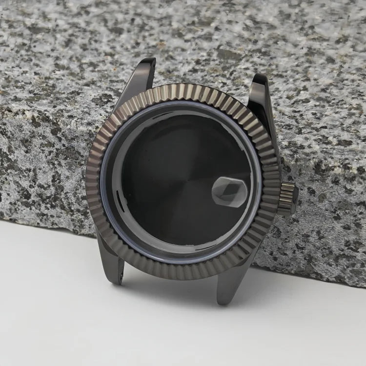 41mm Stainless Steel Watch Case with Sapphire Glass/ Strap for ETA2824 NH35 NH36