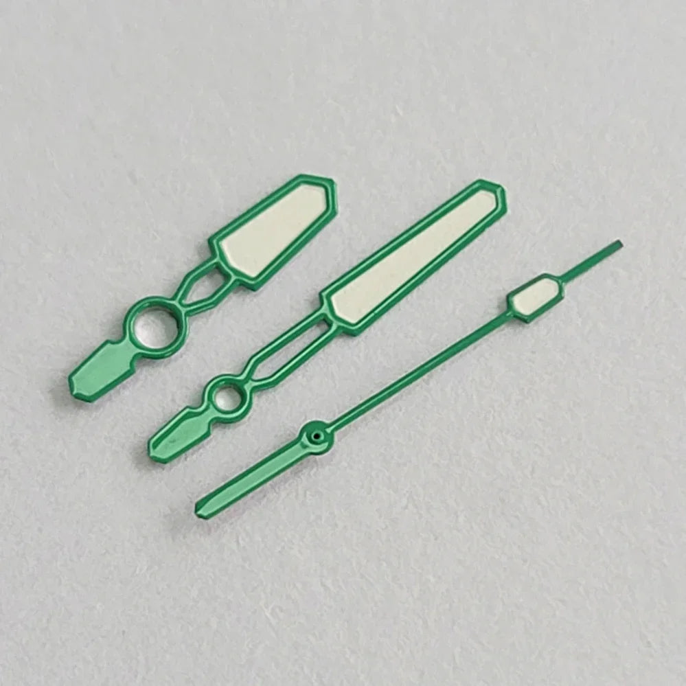 Candy Green Modified Green Lume Watch Hands for Japanese NH35/NH36/4R Movement