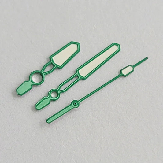 Candy Green Modified Green Lume Watch Hands for Japanese NH35/NH36/4R Movement