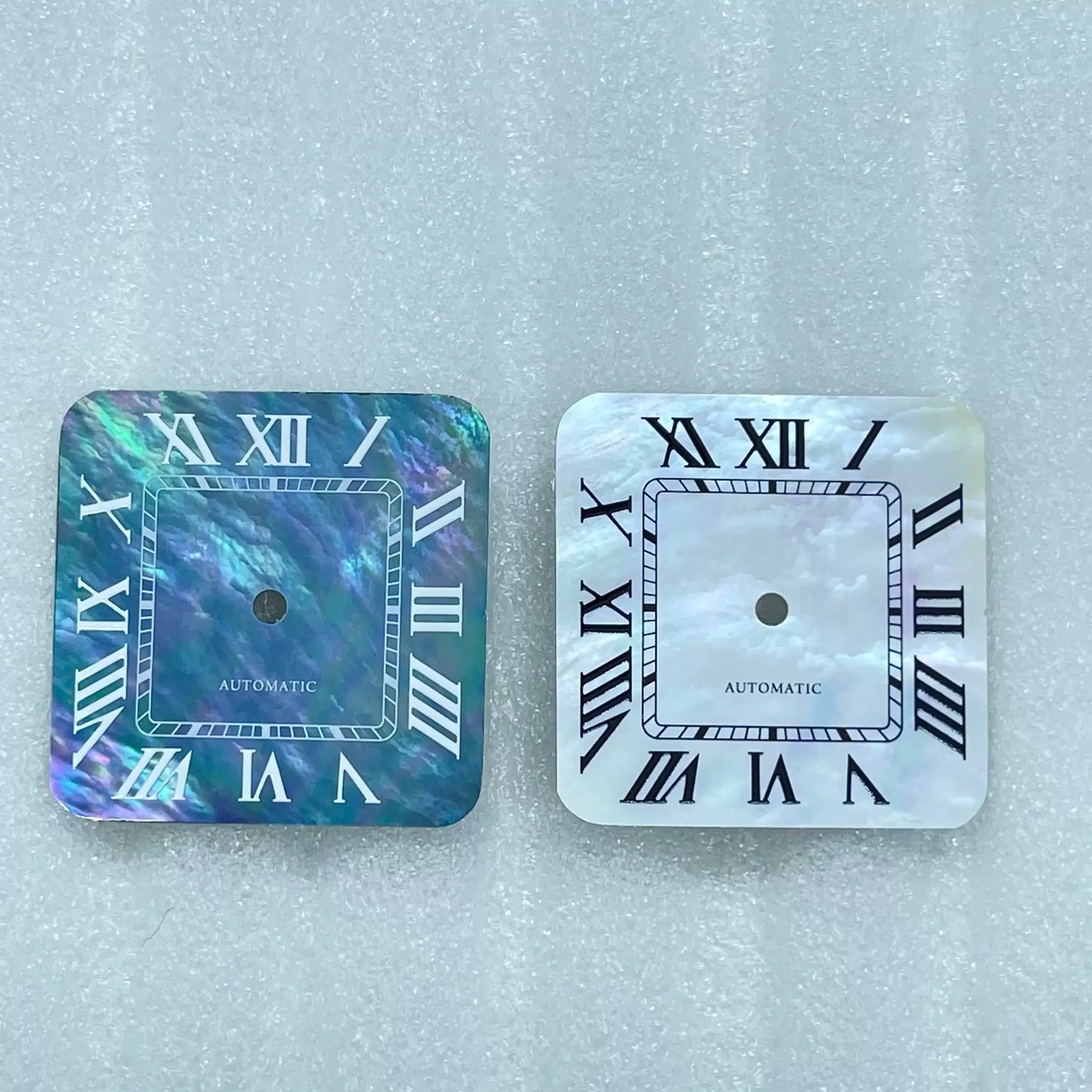Personalized 27mm Square Roman Multicolor Watch Dial for NH35 NH36 Movement