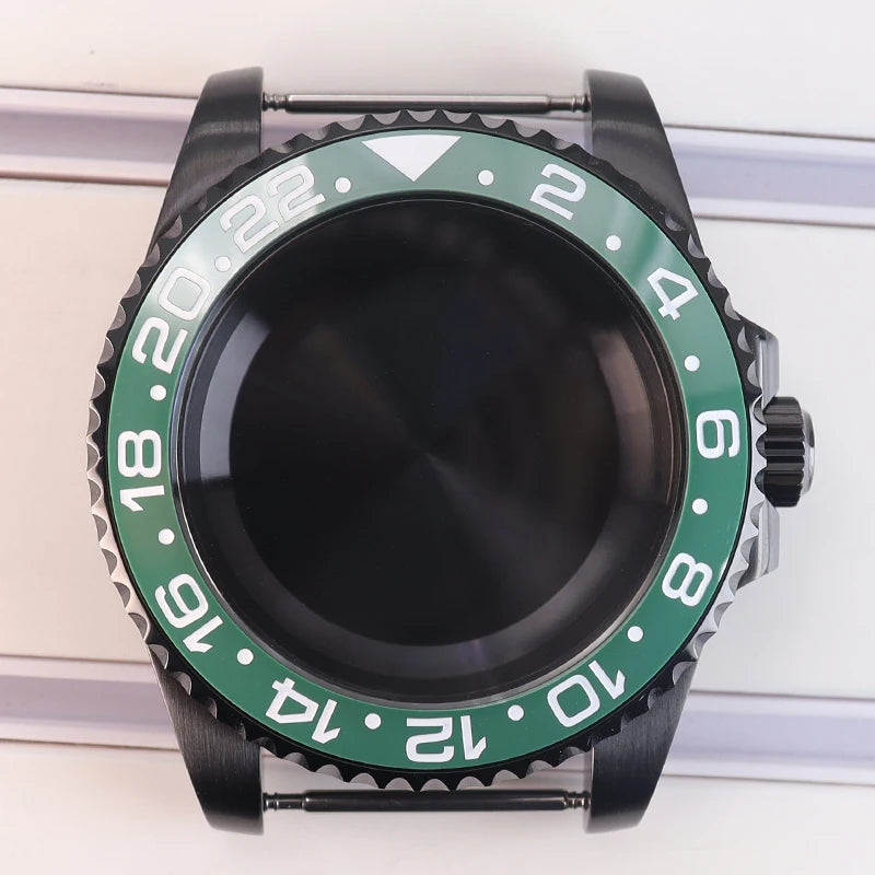 40mm Watch Case For NH34 NH35 NH36 NH38 NH70 4R36 Miyota 8215 Eta 2824 GMT SUB