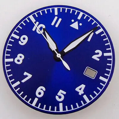 33.6mm Multicolor Watch Dial Fit For NH35AA NH36AA with Green Luminous Modified