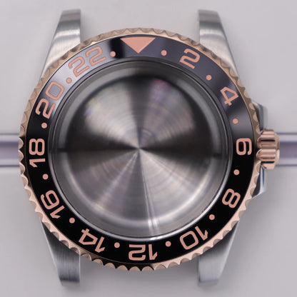 40mm Watch Case For NH35 NH34 NH36 NH70/Miyota8215/Eta2824 PT5000 Slide Buckle