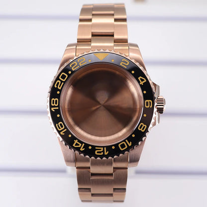 40mm Watch Case For NH35 NH36 NH70/8215/Eta2824 PT5000 NH34 Sapphire Glass