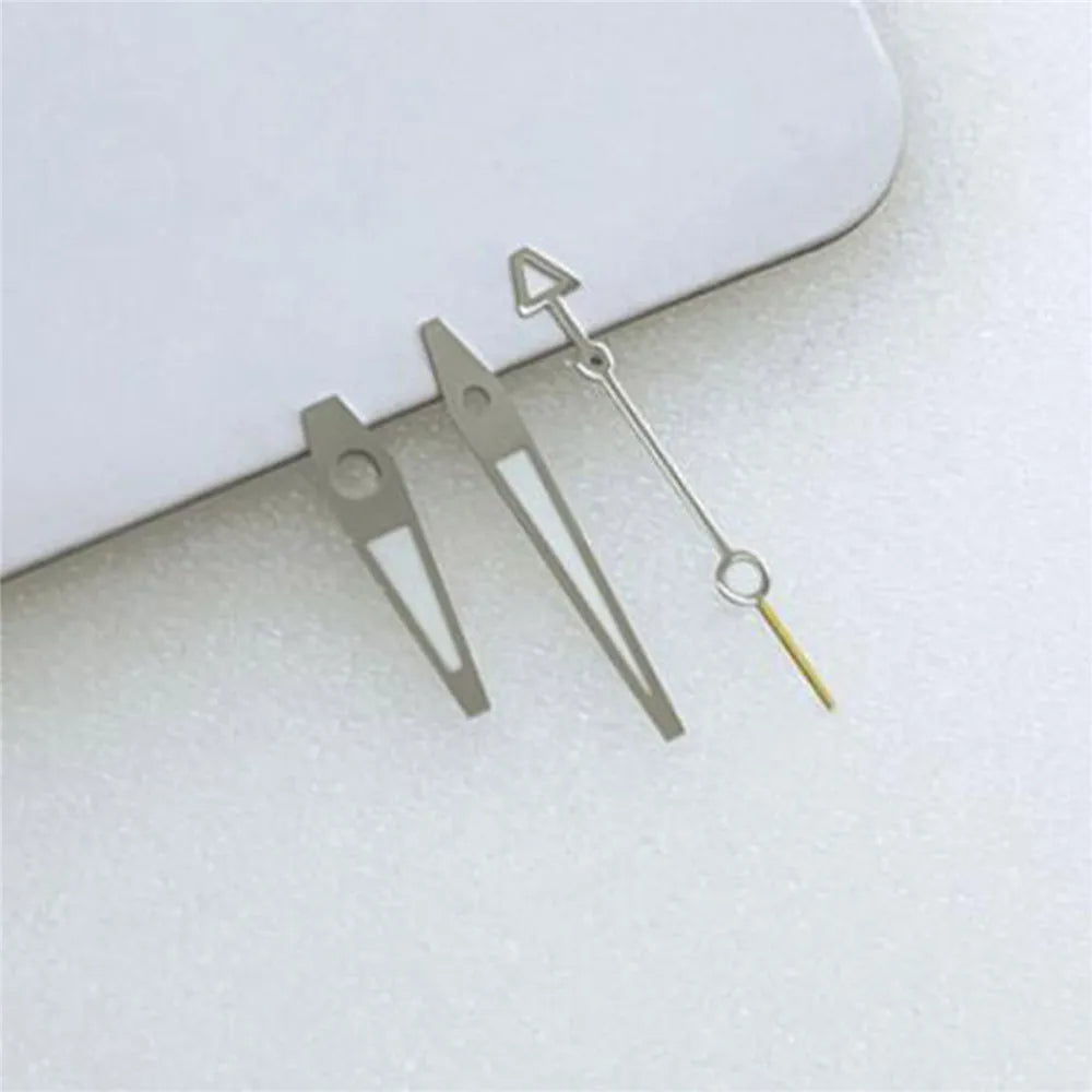Green Luminous Watch Hands Pointers for NH35/NH36 Movement Modified 3Pins Hand