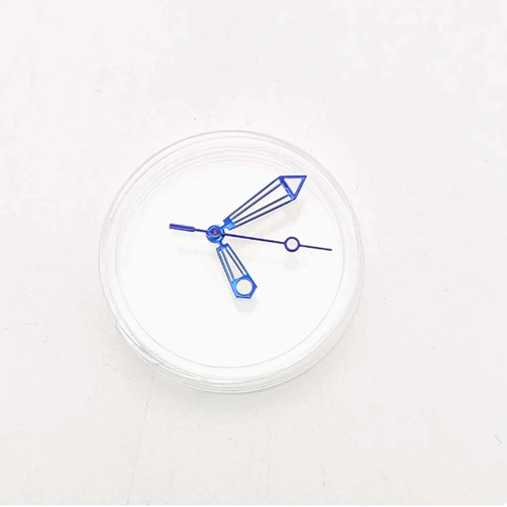 Hollow Watch Hands for NH35 NH36 4R35 Movement No Luminous Fit 31.5mm Dia