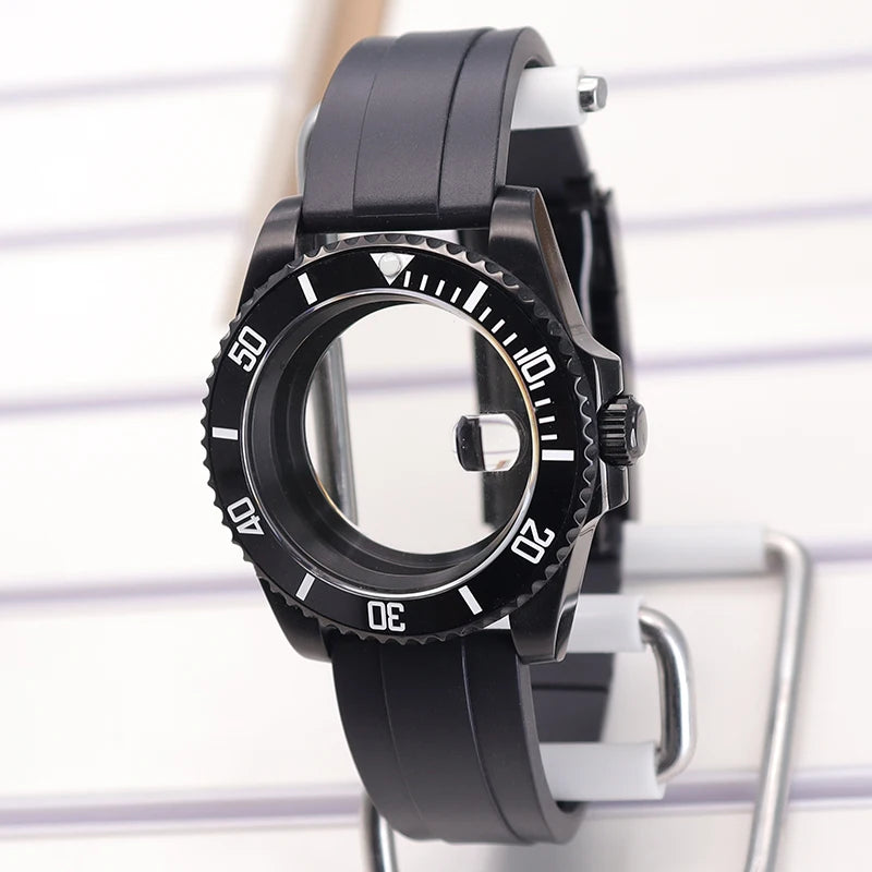 40mm Watch Case For NH35 NH34 NH36 4R36 NH70 Miyota 8215 Eta 2824 SUB GMT