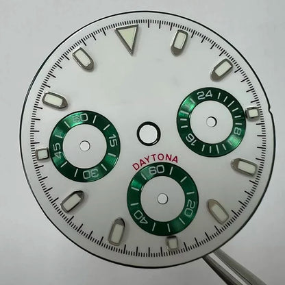 29.5mm VK63 Dial S Logo Dial Suitable For NH35/NH36 Movement Vertical Lines