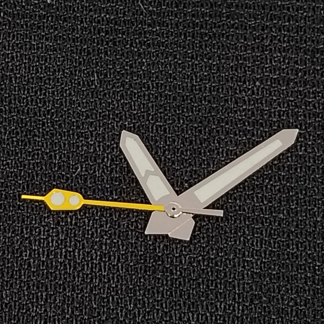 Super Luminous Needle Silvery Yellow  Watch Hands  Fit for NH35/NH36/4R/7S