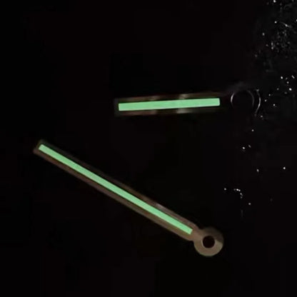 Modified Green Luminous Silver/Blue Watch Hands for NH35/NH36/4R/7S Movement