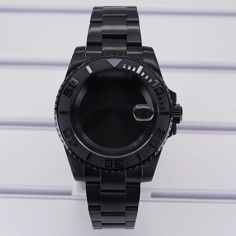 40mm Cases For SUB GMT NH34 NH35 NH36 NH38 4R36 Miyota8215 Eta 2824 Mod YACHT