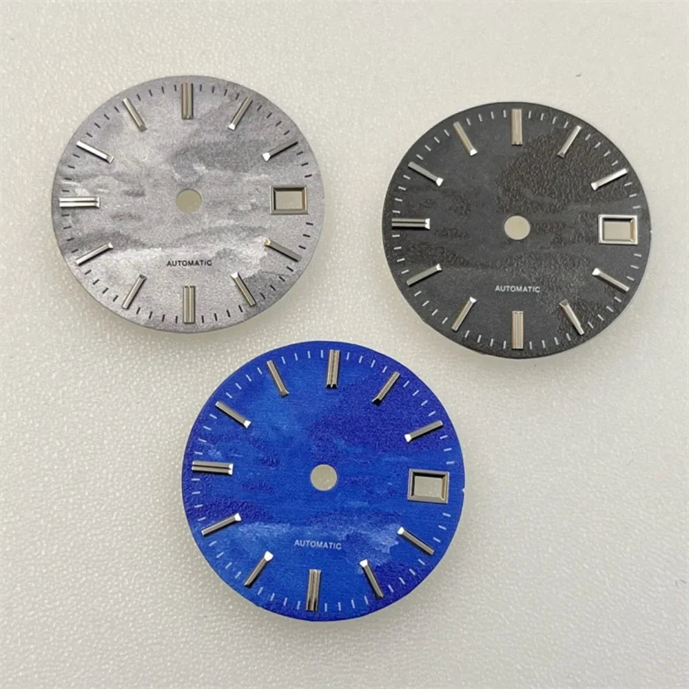 Personalized 28.5mm Multicolor Watch Dial Cloud Sea Faces for NH35 Movement