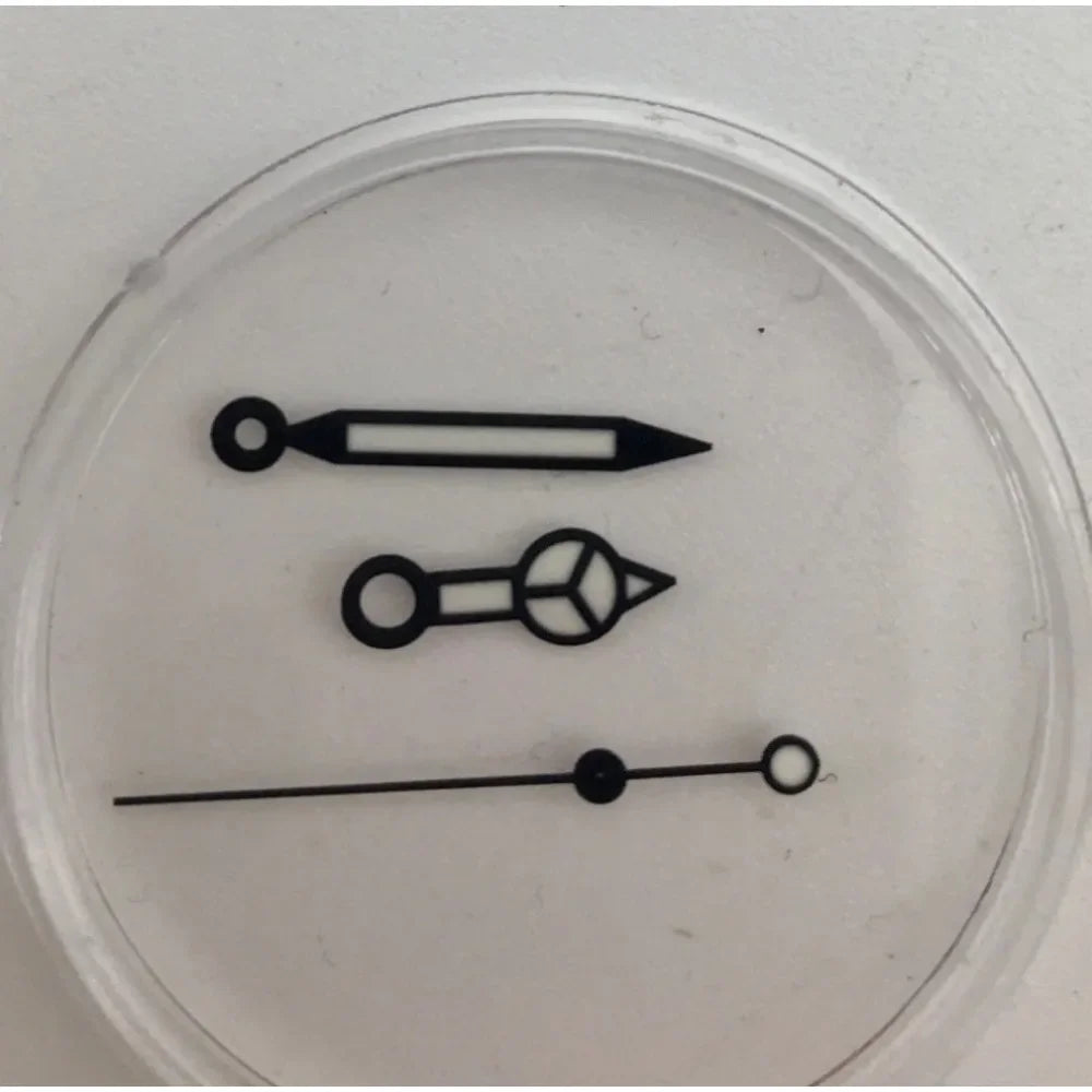 Black Needles with Green Luminous Watch Hands for NH35/NH36 Mechanical Movement