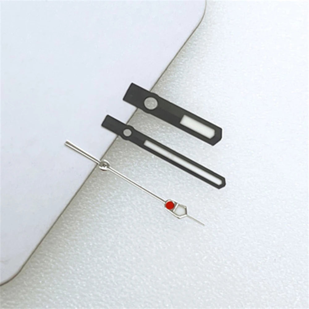 Green Luminous Watch Hands Set for NH34 NH35 NH36 Modified 3Pins Pointers
