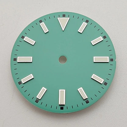 28.5mm Watch Dial Single Nail Scale Candy Colored Faces Modified for NH35/ 8215