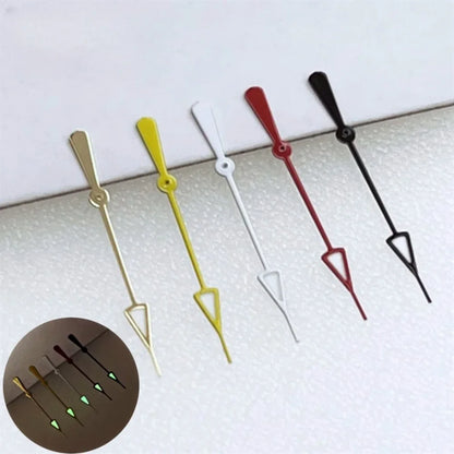 Green Luminous Hands for NH35 NH36 NH34 Movement Triangular Second Hand