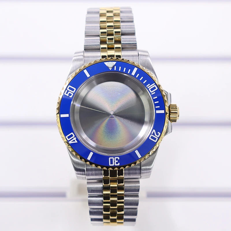 40mm Watch Case Sapphire For SUB Nh35 GMT Nh34 Nh36 Nh70 Nh72 2824 Miyota8215