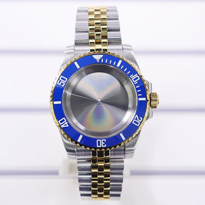 40mm Watch Case Sapphire Glass For Nh35 Nh34 Nh36 Nh72 2824 Miyota 8215 SUB GMT