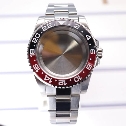 40mm Watch Cases Sapphire For Nh35 Nh36 Nh34/38 Nh70 Miyota 8215 Eta 2824 PT5000