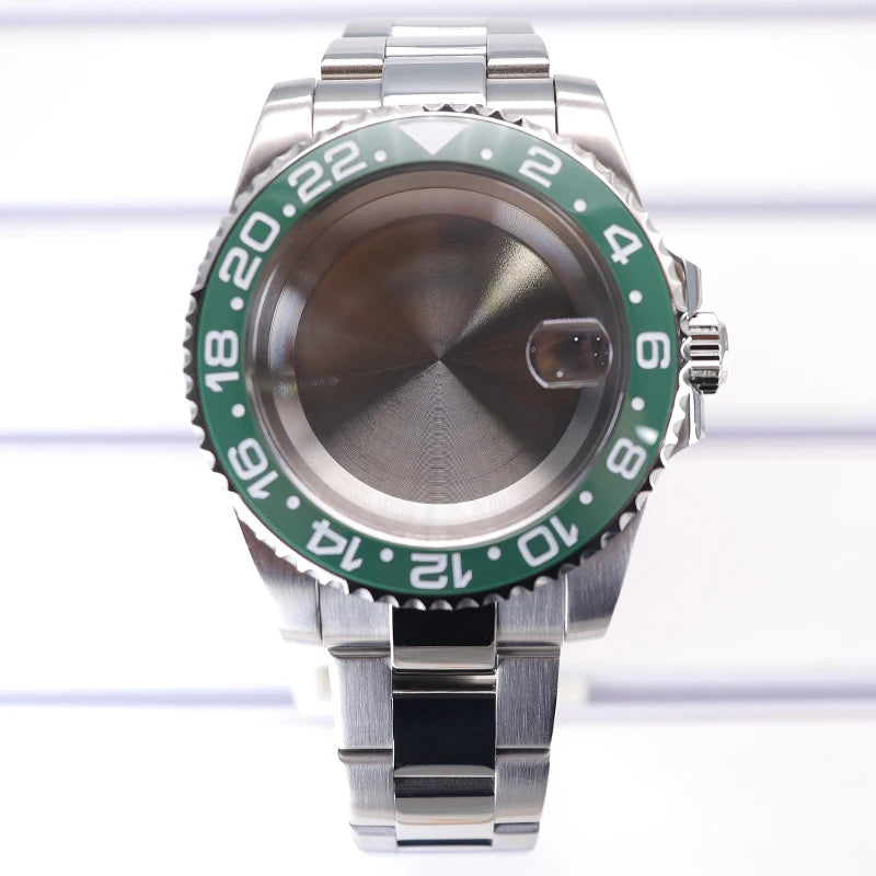 40mm Watch Cases Sapphire For Nh35 Nh36 Nh34/38 Nh70 Miyota 8215 Eta 2824 PT5000