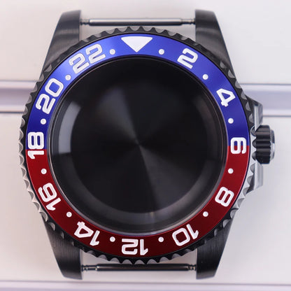 40mm Watch Case For NH34 NH35 NH36 NH38 NH70 4R36 Miyota 8215 Eta 2824 GMT SUB
