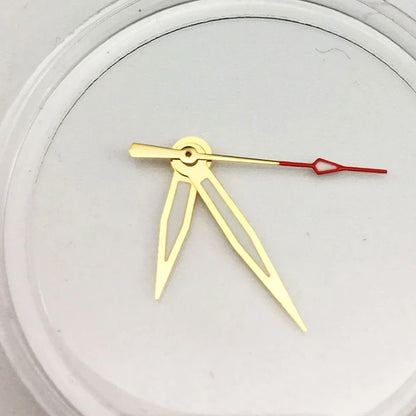 Golden Trim Green Luminous Watch Hands for NH35/ NH36/ SKX007 Movement