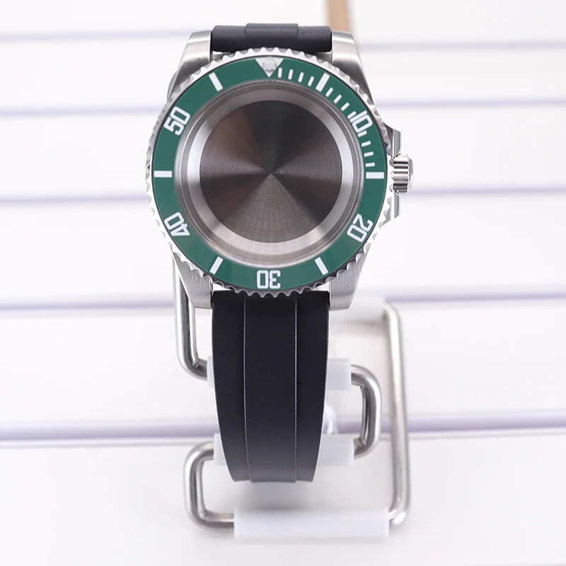 40mm Watch Case For 4R NH35 NH36 NH34/38 NH70 8215 Eta2824 PT5000 Sapphire Glass
