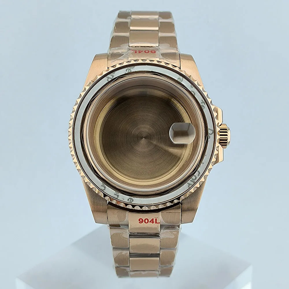 Watch Case Set with Sapphire Glass Men Watch for NH34/NH35 Movement