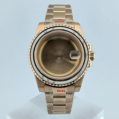 Watch Case Set with Sapphire Glass Men Watch for NH34/NH35 Movement