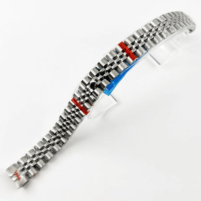 31MM Ladies Round Polished Fluted Bezel Sapphire Crystal Watch Case for NH05/06