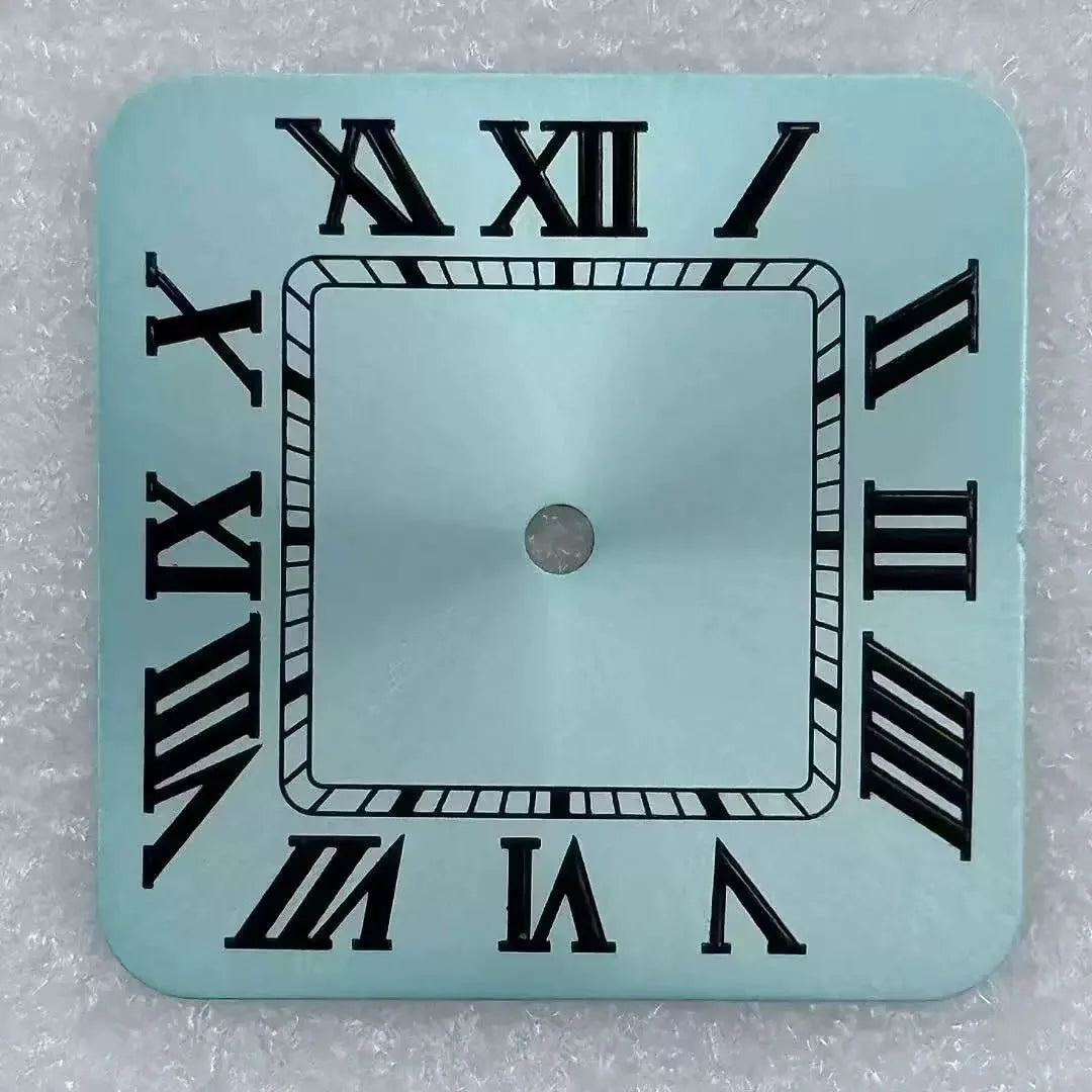 Personalized 27mm Square Roman Multicolor Watch Dial for NH35 NH36 Movement