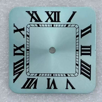Personalized 27mm Square Roman Multicolor Watch Dial for NH35 NH36 Movement