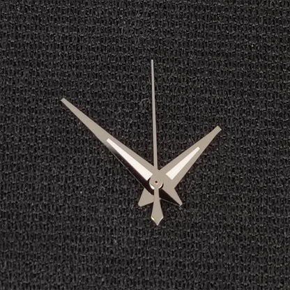 Modified Silver Trim Watch Hands  with Green Luminous for NH35/NH36/4R/7S