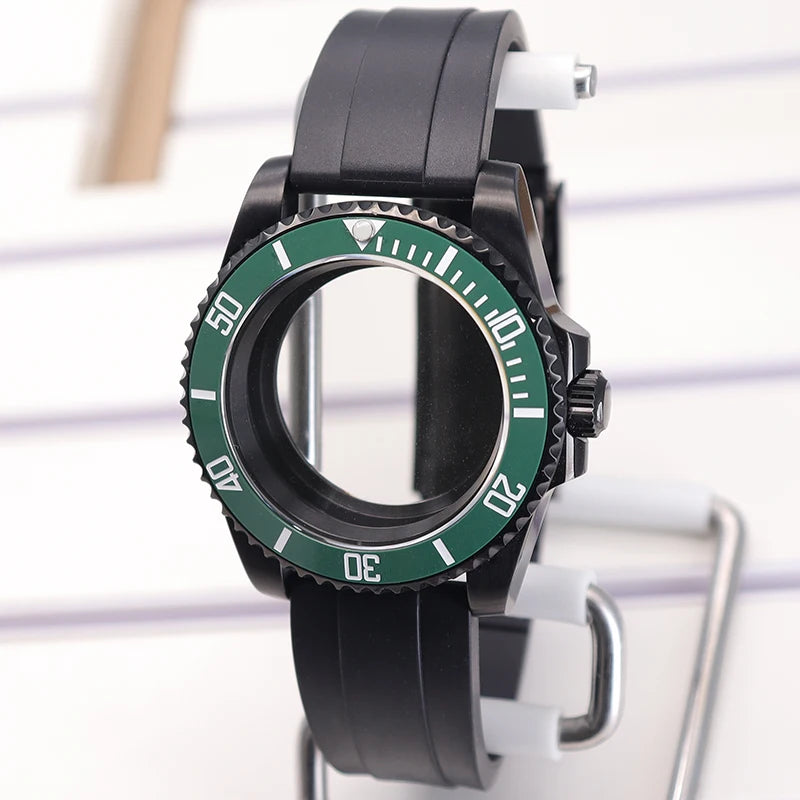 40mm Watch Case For NH35 NH34 NH36 4R36 NH70 Miyota 8215 Eta 2824 SUB GMT