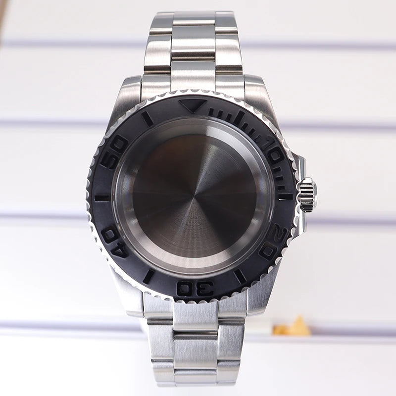 40mm Watch Cases Sapphire For Nh35 Nh36 Nh34/38 Nh70 Miyota 8215 Eta 2824 PT5000