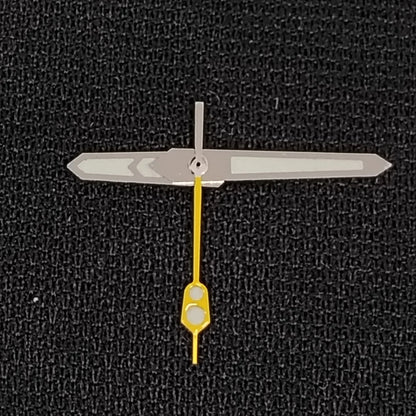 Super Luminous Needle Silvery Yellow  Watch Hands  Fit for NH35/NH36/4R/7S