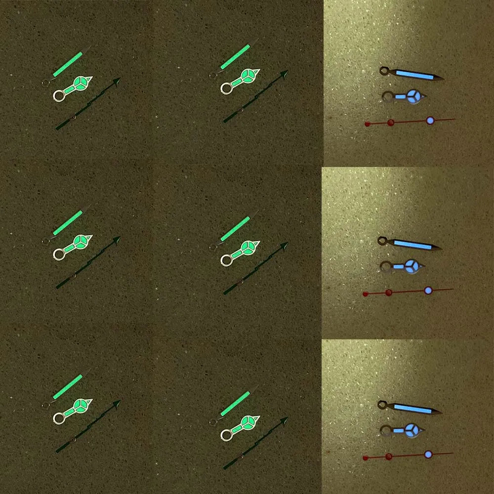 Modified Luminous Watch Hands Set for NH35 NH36 Movement Modified 3Pins
