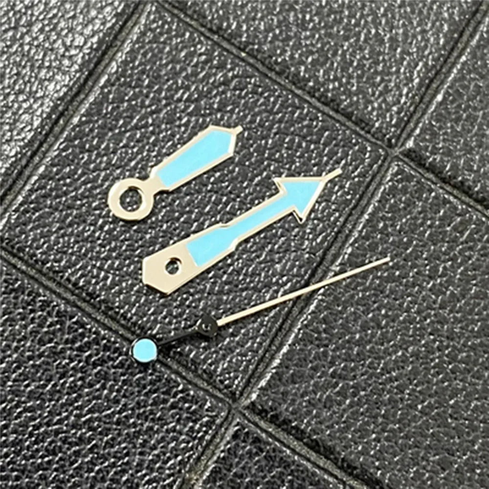 Green Luminous Watch Hands 3Pins for NH35/NH36/4R Movement Wristwatch
