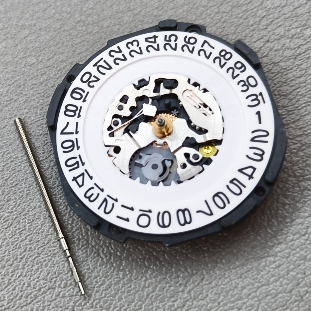 Japan Hattori Epson TMI AL32 AX32 Watch Quartz Movement Date@3