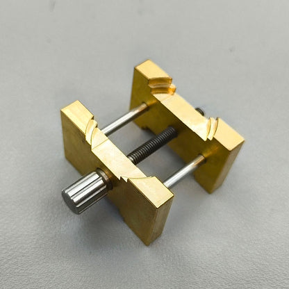 Copper Watch Movement Holder Clamp Vise Vintage Watchmakers Repair Tool