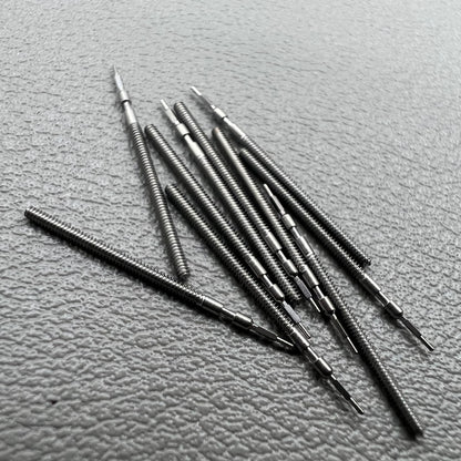 1. Generic watch winding stems set for Miyota 6M12 movement, compatible accessories.  