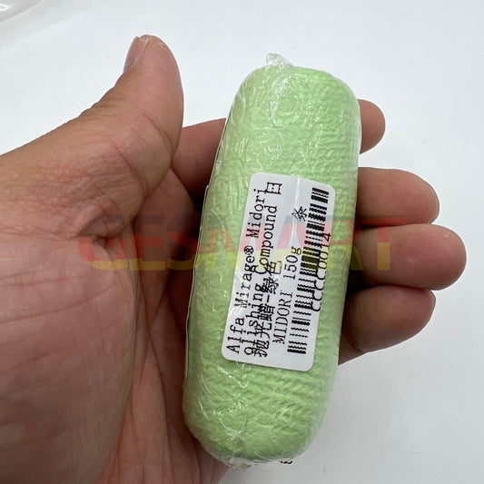 Midori Platinum 150g polishing wax for jewelry and watch repair, enhancing shine and finish.