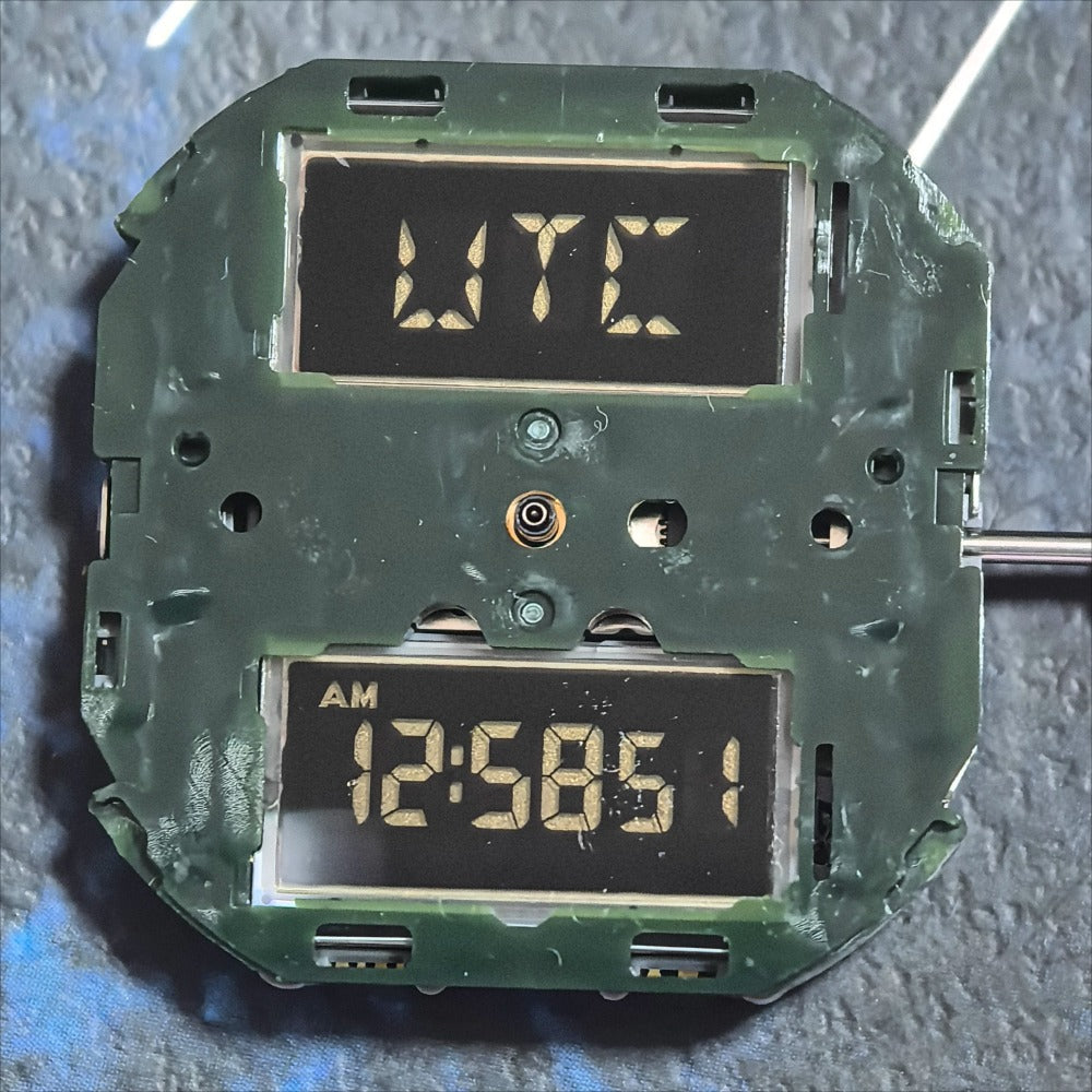 Japan Made Miyota T270 Quartz Movement 3 Hands Watch Part With Display