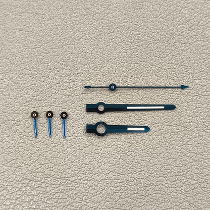 6 Pins Blue Trim Watch hands For Daytona Luminous Fit Cal. 4130/4131 Watch Needles