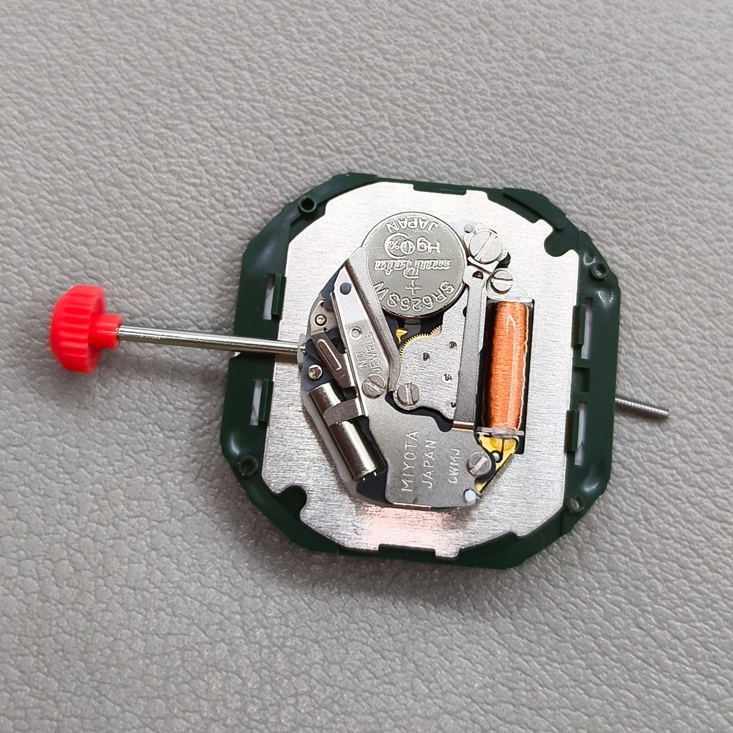 Miyota 2350 Quartz Movement 3 Hands Day Date Movement With Watch Stem
