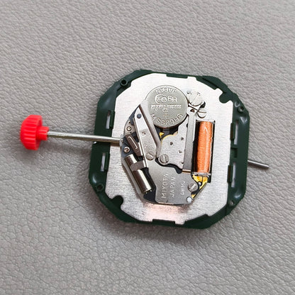 Miyota 2350 Quartz Movement 3 Hands Day Date Movement With Watch Stem