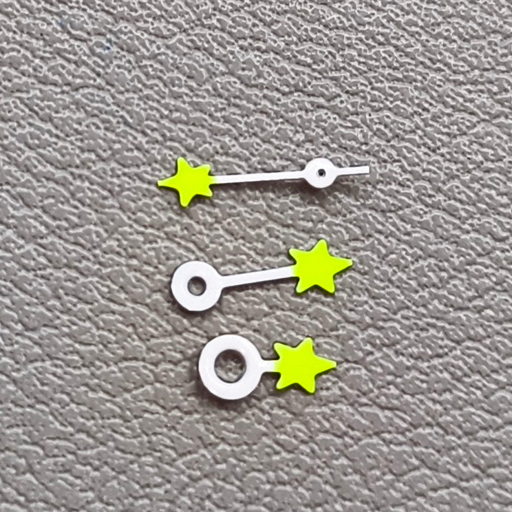 Star Lollipop Type Irregular Fashion Watch Hands for Miyota 2035 Movement