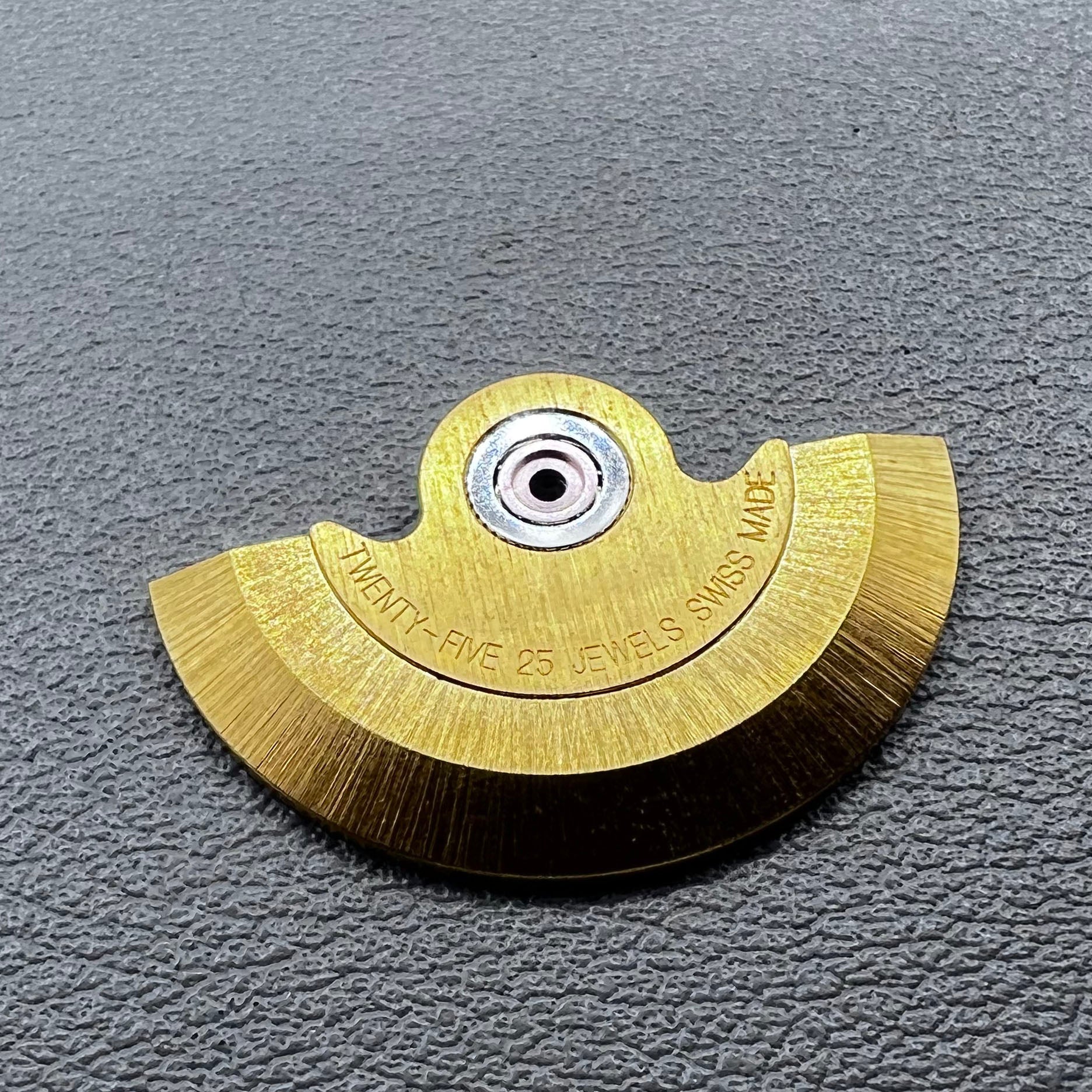Golden Rotor PT5000 oscillating weight for ETA2824/PT5000 movement, enhances watch winding efficiency.