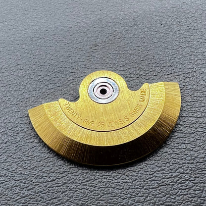 Golden Rotor PT5000 oscillating weight for ETA2824/PT5000 movement, enhances watch winding efficiency.
